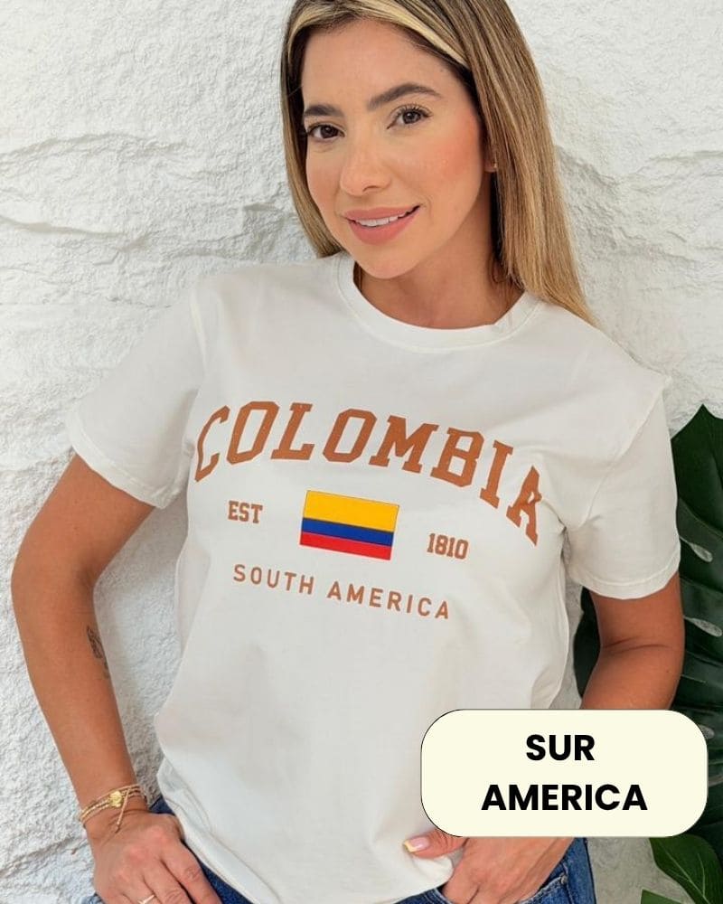 Camisetas Colección Colombia