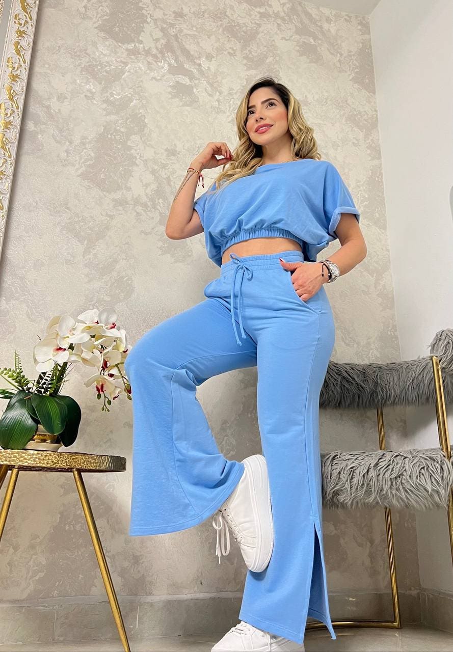 Conjunto Bota Campana con Abertura