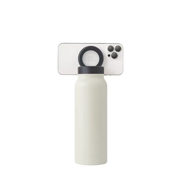 Termo con Soporte Magnético para Celular