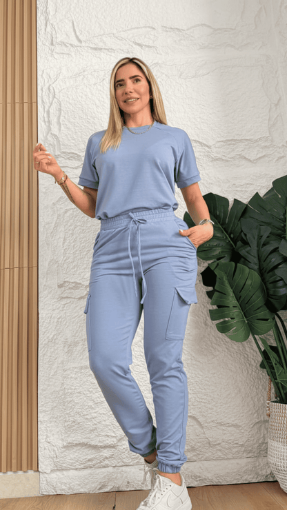 CONJUNTO Cargo Manga Raglan