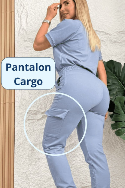 Conjunto Cargo Manga Raglan