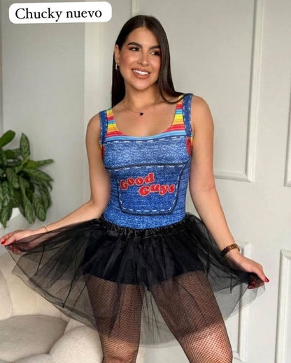 Body Sublimado TALLA UNICA (Tutú no esta incluido)