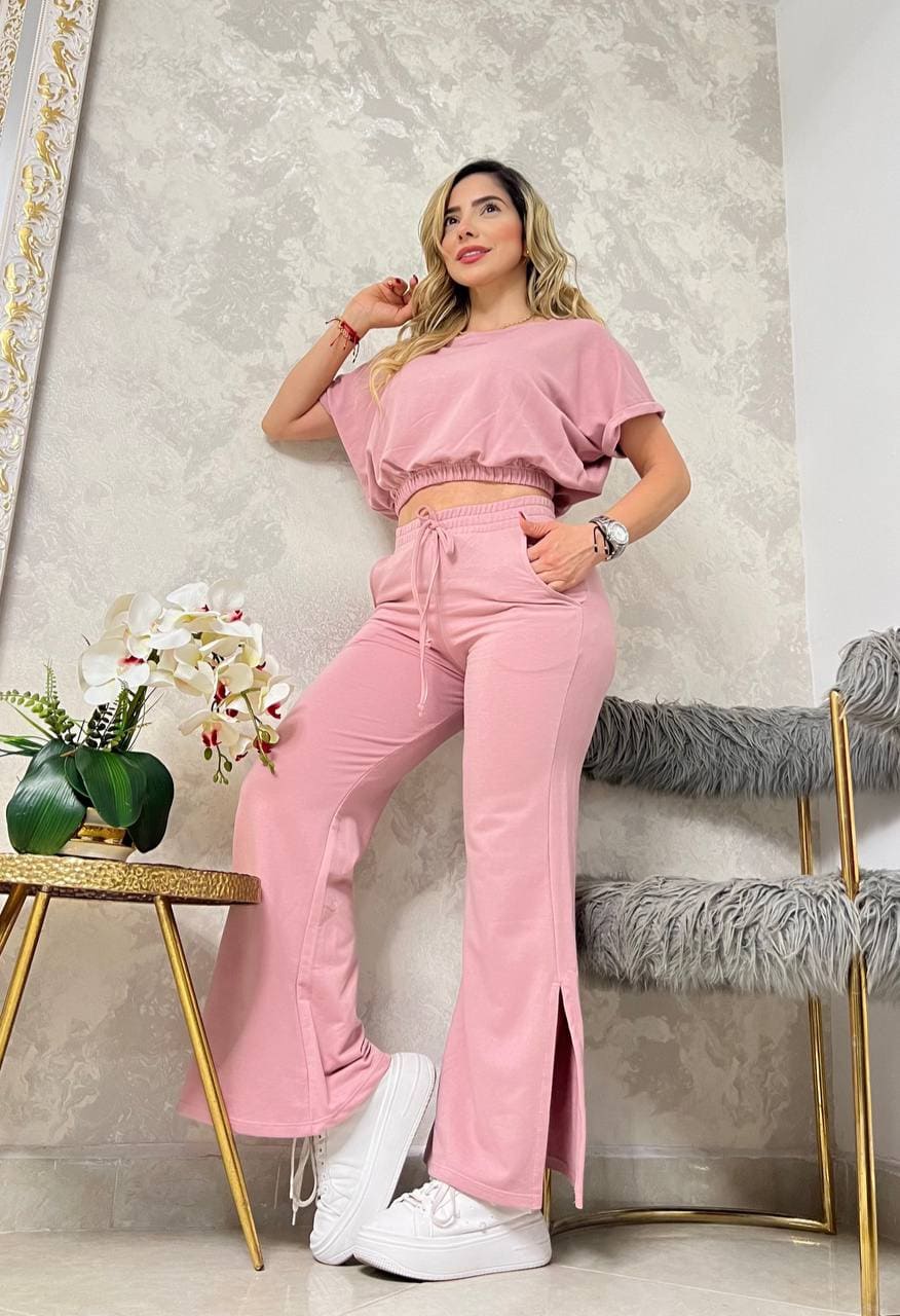 Conjunto Bota Campana con Abertura