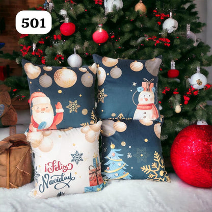Cojines de Navidad x 4