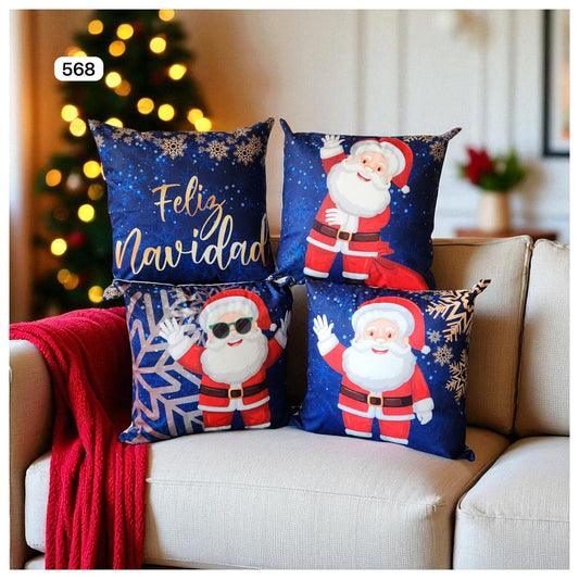 Cojines de Navidad x 4