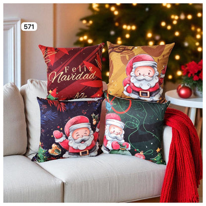 Cojines de Navidad x 4