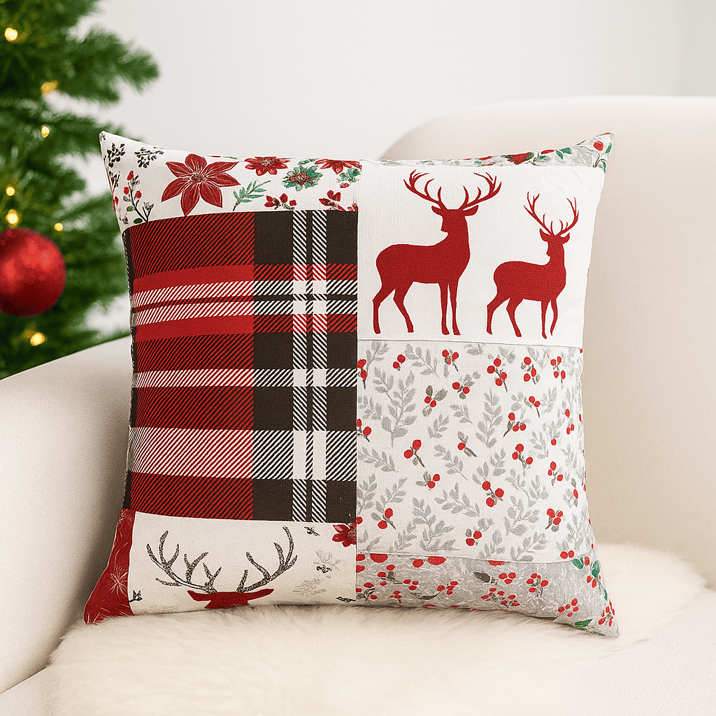 Cojines navideños x 5